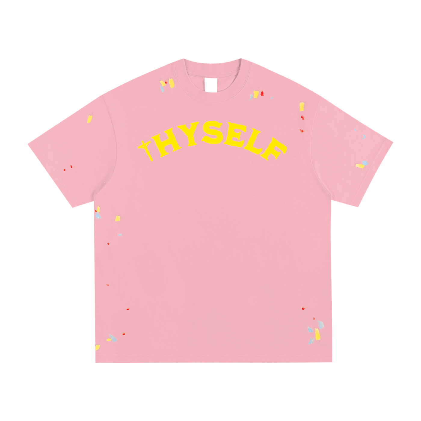 INTHYSELF Starry Paint Splatter T-Shirt