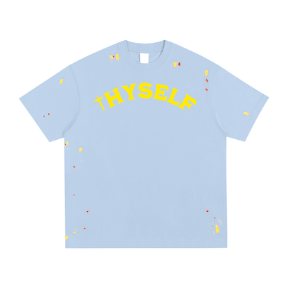 INTHYSELF Starry Paint Splatter T-Shirt