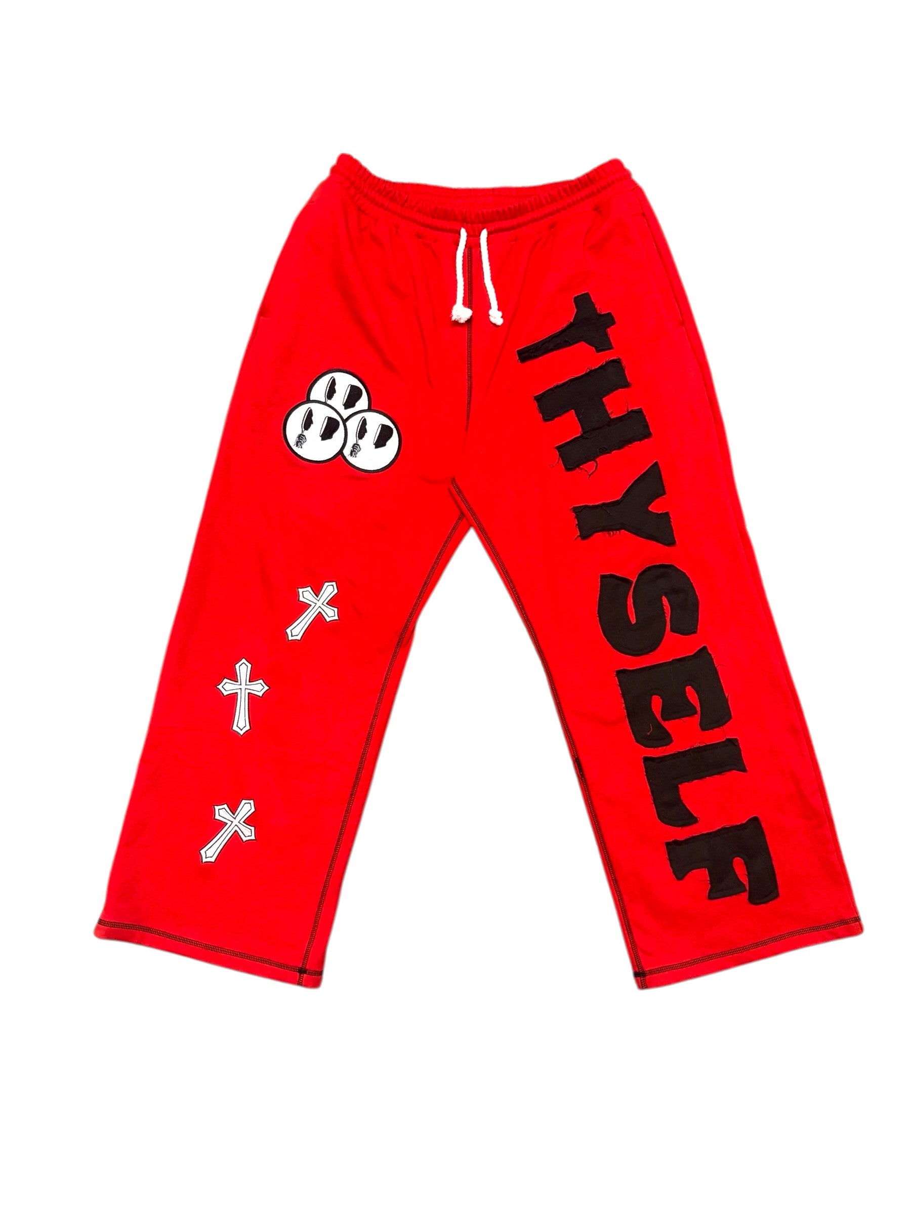 Crimson Faith Sweatpants