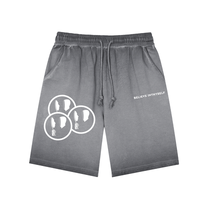 INTHYSELF Reverse Dyed shorts